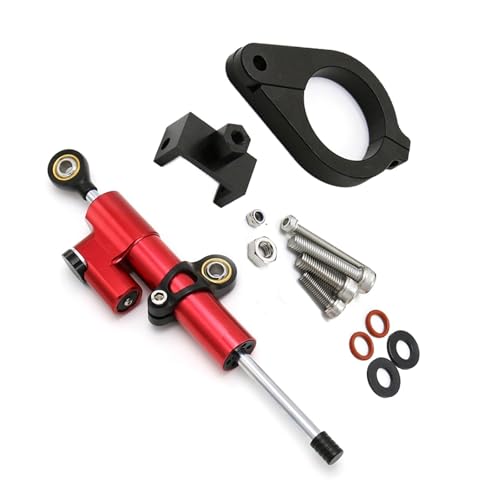 Amortisseur de direction pour BMW F800GS 2012-2016 en aluminium rouge