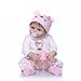 YLJXXY Reborn Bébé Dolls, Poupée de Renaissance Main 55 cm, Jouets en Bas âge, Ressemble à Un Vrai bébé
