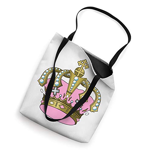 Bolso Tote Pink Crown Queen Princess miniatura 2