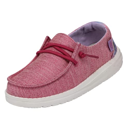 Chaussures Hey Dude Wendy Youth pour stopper la douleur aux pieds des filles actives
