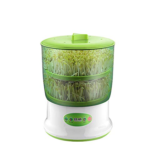 Bean Sprouts Machine, Home Automatic Large-Capacity Bean Sprouts Barrel Green Mung Bean Sprouts Homemade Small Seedling Pot