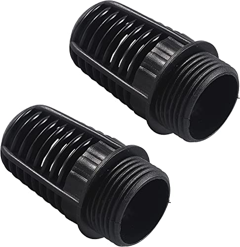 VitaLifePower 1 Inch Threaded Suction/Overflow Strainer, Screen Strainer 1 Inch (2 Pcs)