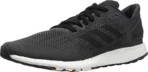 adidas Women's Pureboost DPR Running Shoes, Black/Black/Grey, 7.5 M US