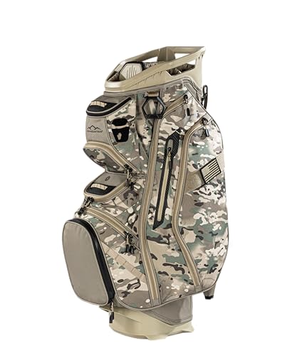 Sun Mountain Mens C130 Lightweight Cart Golf Bag 14-Way Top 2026 Model - Sand Camo