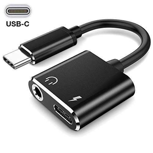 Joyguard Type C Audio Adapter, USB C Earphone Adaptor Charger Adapter for Huawei, Xiaomi,Moto.