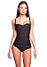 Produktbild Octopus Damen Push up Neckholder Badeanzug/Designed by Wow Effekt! Flacher Bauch/ 1080-f5330 Farbe: Badeanzug Schwarz/Black Beauty BA6(sw), Gr. 40