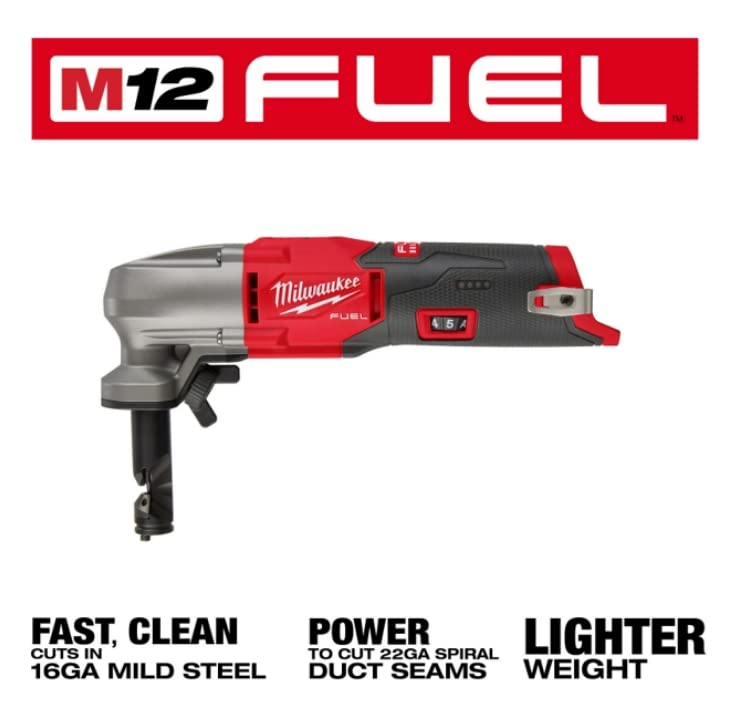 Milwaukeey Milwaukee M12 FUEL 16 Gauge Variable Speed Nibbler, Tool Only
