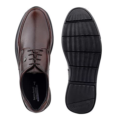 Image of Bacca Bucci Men Leather Formal Shoes