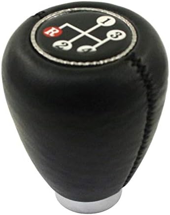 Shift Knob, with Gear Pattern, Fits 7, 10, 12mm Thread Brown, Compatible with Dune Buggy