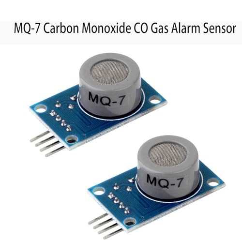 MQ7 Kohlenmonoxid Sensor, MQ-7 Kohlenmonoxid CO Gas Alarm Sensor Detection Modul, 1 Stück Gas Sensor Luftqualität Modul