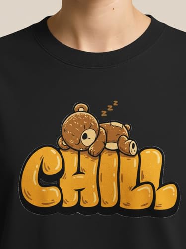 Image of HELLCAT Beige Trendy Printed Oversized T-Shirt for Women