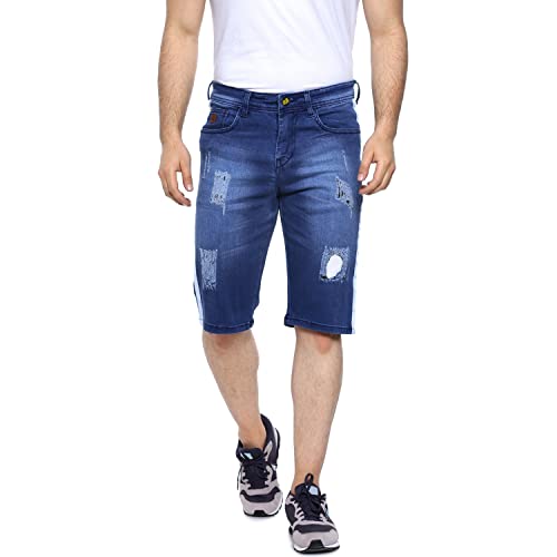 Image of CAHOOT Men's Denim Jeans for Regular Wear | Denim Fabric | Slim Fit | Jeans Crafted with Comfort Fit and High-Performance for Everyday Casual Wear