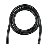 Ucreative 5FT ID 3/16' (5mm) High Temperature Silicone Vacuum Tubing Hose 130PSI Max Pressure Black