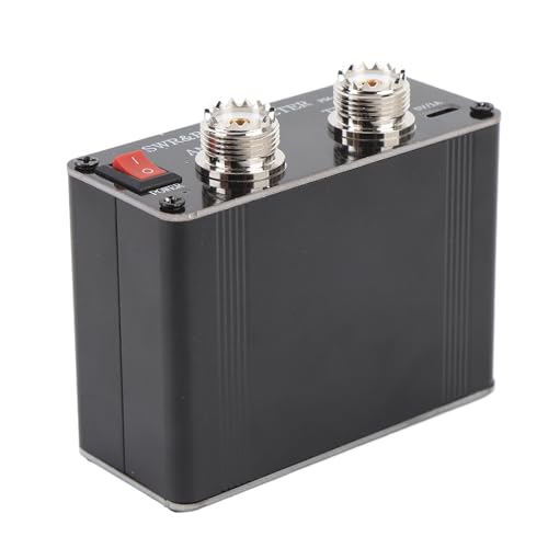 Medidor de potencia SWR compacto Fabater de aluminio con pantalla digital de alta visibilidad 2