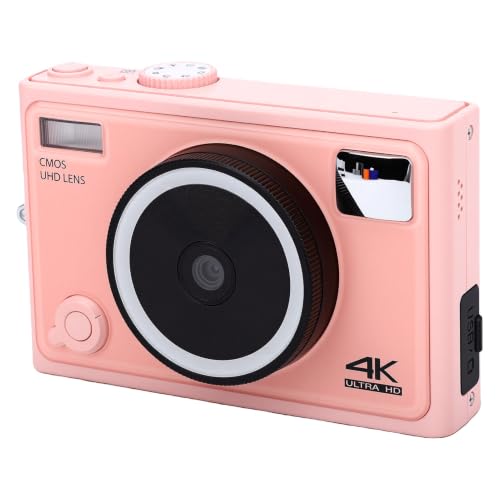 Cámara digital Jiawu 4K 64MP con pantalla 2.8 pulg y zoom 18x miniatura 4