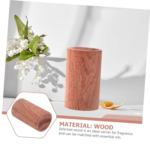Incensario de madera elegante DECHOUS 4 piezas miniatura 4