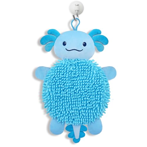 JEROKUMI Axolotl Fuzzy Hand Towel