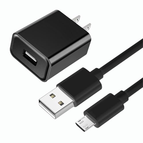 6ft Micro USB Cable 5v 2a Power Adapter USB Cube Old Android Charger Type A to Micro-USB Compatible for Samsung Galaxy S2 S3 S4 S5 S6 Edge/A3 A5 A7/J3 J5 J7/Note 2 3 4 5/EP-TA20CBC Old Samsung Charger