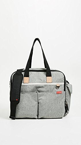Bolsa Maternidade (Diaper Bag) Duo Weekender - Grey Melange Skip Hop, Skip Hop, Cinza