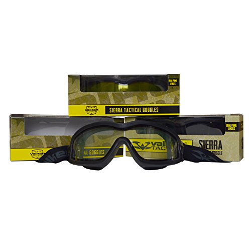 Lunettes De Protection Airsoft Valken V-tac Sierra - Anti-buée, Normes Militaires