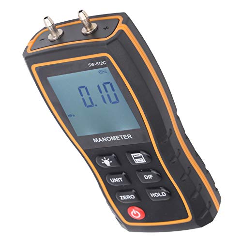 Manomètre numérique CVC différentiel pour pression de climatisation - 5