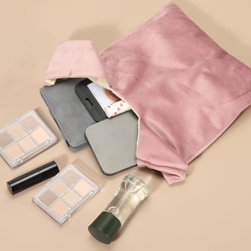 Bolso de mano con nudo de terciopelo para mujer miniatura 6