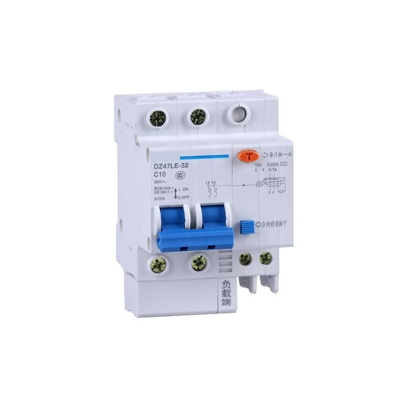 漏電遮断器；DZ47LE-32 2P C10 30mA