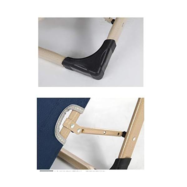 Lounge Chair, Garden Chair, Deck Deck Chair, Zero Gravity Outdoor Chair, Metal Shelf - Black - Image 7