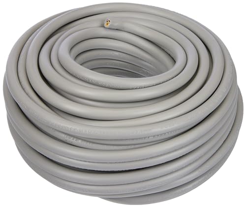 Fornisce ottime prestazioni Electraline 20607088- Matassa di cavo 25 metri, colore: Grigio