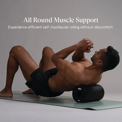 Image of Nack EPP High Density Foam Roller | Durable, Comfortable & Lightweight | Deep Tissue & Trigger Point Therapy | Muscle Recovery, Stretching, Back Pain Relief | Pre & Post Workout Recovery | Home Gym, Yoga & Physiotherapy