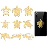 Détails sur la taille-- Vous recevrez 9 style différent d'autocollants métalliques, 1 pièce/style, chaque feuille mesure environ 40mm de large et 40mm de long