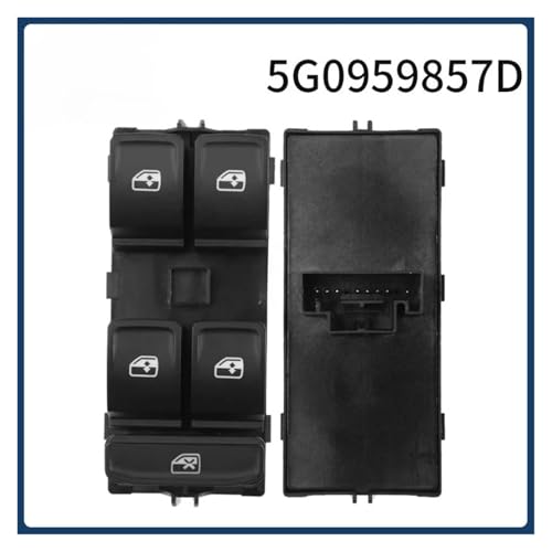Commutateur de vitre électrique Golf MK7 Passat B8 Leon 5G0959857C - 8