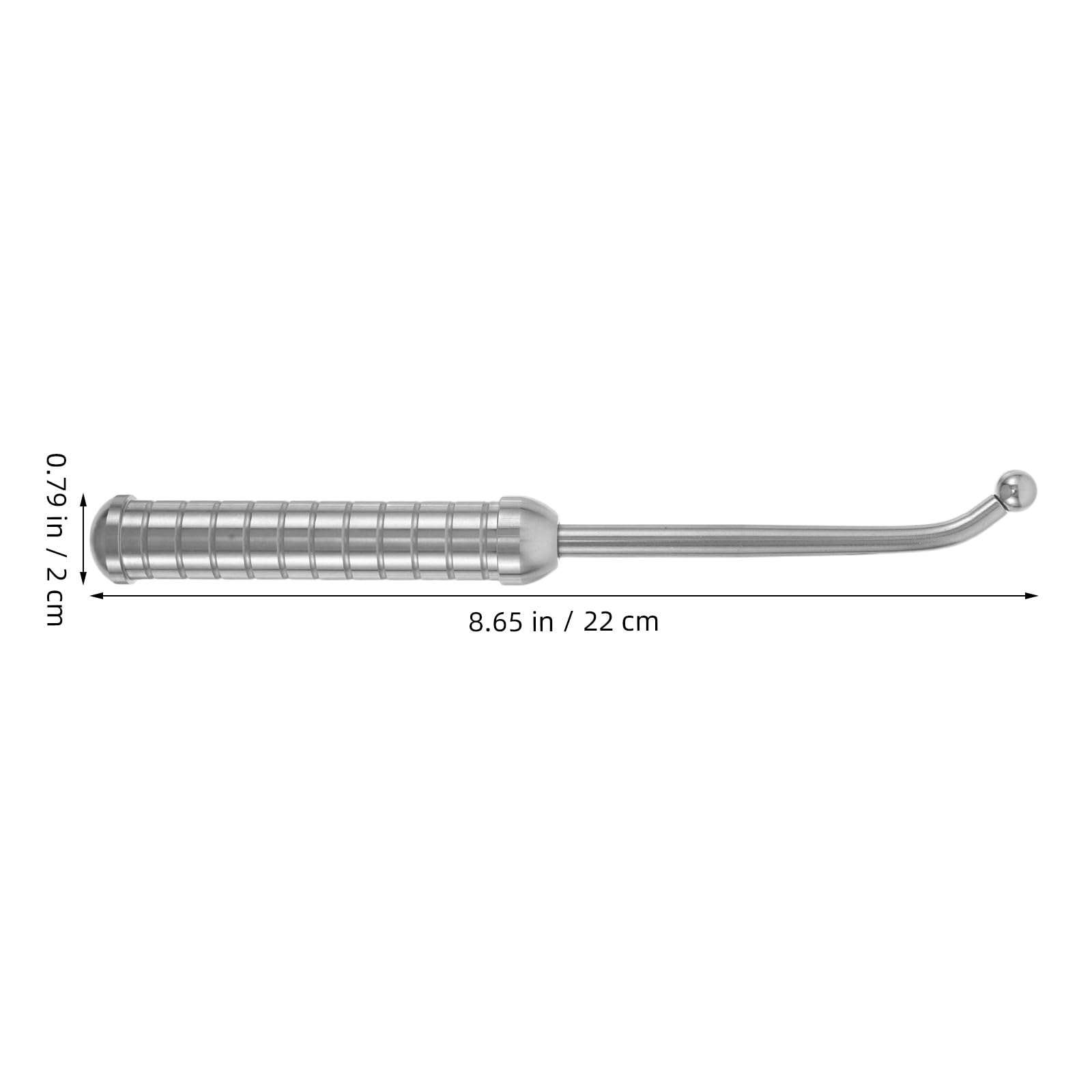 Gatuida Herramienta de reparación de instrumentos de viento, kit de accesorios para trompeta, nivelación de tubos para saxofón, clarinete, flauta, práctica diaria - Plateado