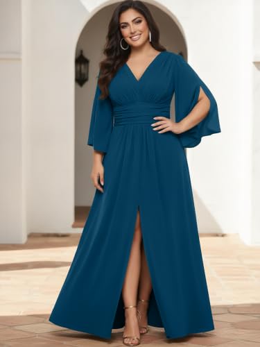 Image of KOH KOH Womens Long Bridesmaid Semi Formal Wedding Guest Maxi Dress Gown
