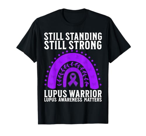 Lupus Awareness Gifts Purple Lupus Warrior Lupus Gifts Women Maglietta