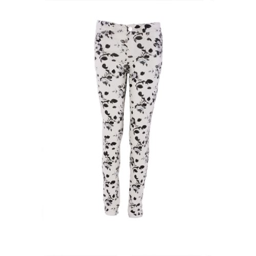 Big Girls' Metallic Floral Jean