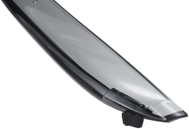 WellVisors Window Visors Wind Deflectors Compatible with Chevrolet Chevy 2012-2020 Sonic Sedan with Black Trim Rain Guards 3-847CH003