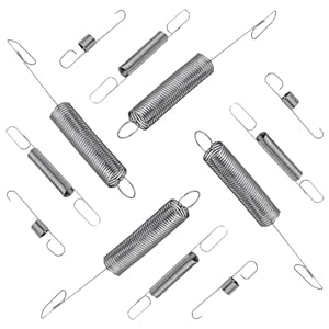 Qiuwanzia 691859 692211 Reglerfedern für Briggs & Stratton für Sprint für Champion für Cub Cadet Craftsman für Toro Rasenmähermotoren Drosselklappe Rücklauf Vergaser Gestänge Ersatz Ersatzteil