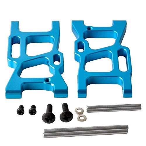 Toyoutdoorparts RC BE6014 Blue Alum Front Lower Suspension Arm Fit LC Racing 1/14 Electric EMB