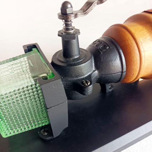 Molinillo de café de pared manual que ahorra espacio en encimera 5