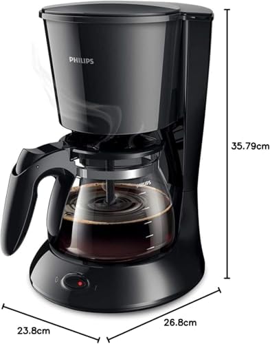 Philips Daily Collection Filtre Kahve Makinesi - Optimal lezzet için Aroma-Twister, 1.2L kapasite, damlatmayı önleyici, otomatik kapanma, bulaşık makinesinde yıkanabilir parçalar (HD7461/20) - Görsel 5