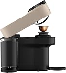 Nespresso Vertuo Pop+ Single Serve Coffee and Espresso Machine by De Longhi, Sand Beige