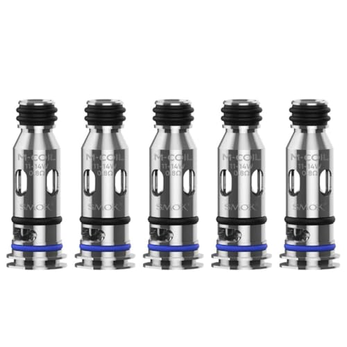 SMOK M-Coil, Verdampferkopf für E-Zigarette, 0,8 Ohm, 5er Pack