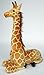 Wagner Plüschtier Giraffe - sitzened - 85 cm Plüschgiraffe Stoffgiraffe Kuscheltier