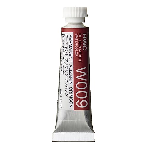 Holbein Watercolour : 5ml Tube PERMANENT ALIZARIN CRIMSON