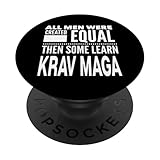 ALLE MÄNNER LERNEN KRAV MAGA Selbstverteidigungsstil Student Guy PopSockets Klebender PopGrip