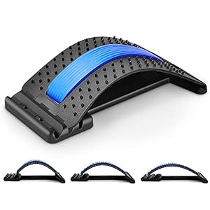 Rugmassageapparaat, rugbrancard, stretchback, lendensteun, ontspanningsmat
