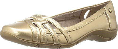 LifeStride Diverse II Womens Slip On 6 2AN US Gold