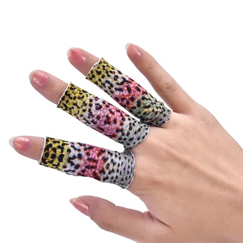 equlup Finger Protectors, 3pcs Fly Line Fishing Finger Protective Fingerpart Stall Protector Stall Hand Guard Gear Tool Accessory for Outdoors Fish