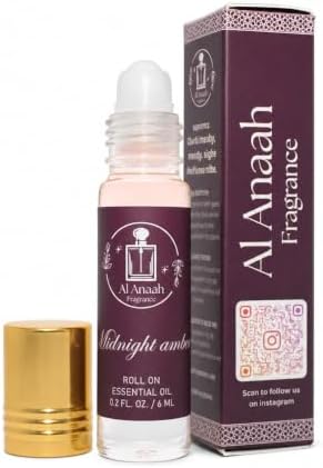 AL ANAAH Midnight Amber Fragrance Oil Roll-On Essential Oil 6ML 0.20 fl oz |Rollerball |Alcohol Free| Long Lasting | Gifts for Men Women| — 사진 2